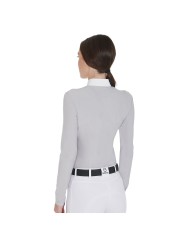 POLO DONNA EQUESTRO MANICA LUNGA MODELLO WARM+