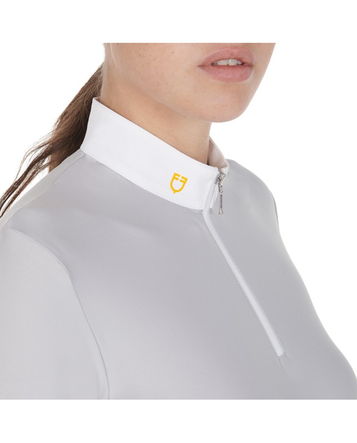 POLO DONNA EQUESTRO MANICA LUNGA MODELLO WARM+