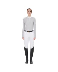 POLO DONNA EQUESTRO MANICA LUNGA MODELLO WARM+