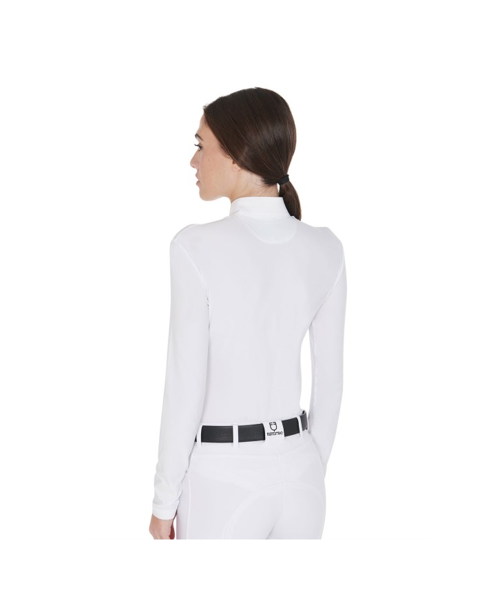 POLO DONNA EQUESTRO MANICA LUNGA MODELLO WARM+