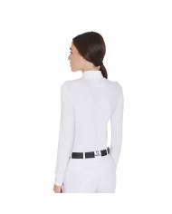 POLO DONNA EQUESTRO MANICA LUNGA MODELLO WARM+