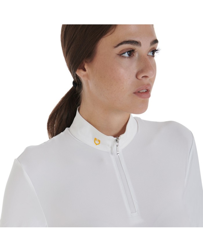POLO DONNA EQUESTRO MANICA LUNGA MODELLO WARM+