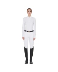 POLO DONNA EQUESTRO MANICA LUNGA MODELLO WARM+