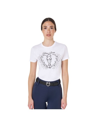WOMEN S WILD HEART COTTON T-SHIRT