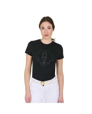 WOMEN S WILD HEART COTTON T-SHIRT