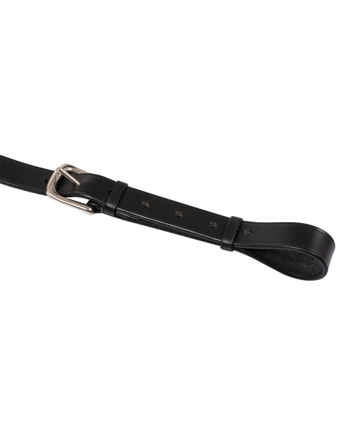 ITALIAN LEATHER AND ROUND NYLON DORI GOGUE