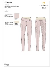 WOMEN S CROSS KNEE GRIP TRAINING LEGGINGS