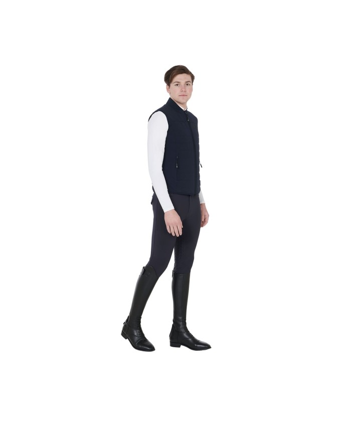 SMANICATO EQUESTRO UOMO IN TESSUTO TECNICO MODELLO FLAM