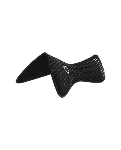 Compensatore sella in memory foam con grip in silicone e logo Compensatore sella in memory foam con grip in silicone e logo