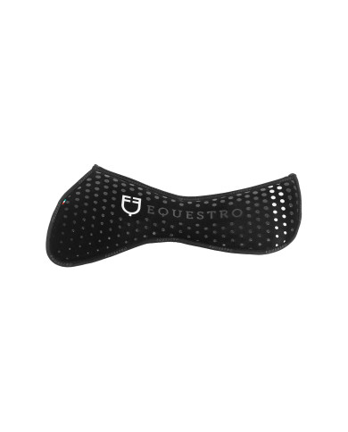 Compensatore sella in memory foam con grip in silicone e logo Compensatore sella in memory foam con grip in silicone e logo