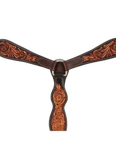 FLORAL WESTERN BREASTCOLLAR