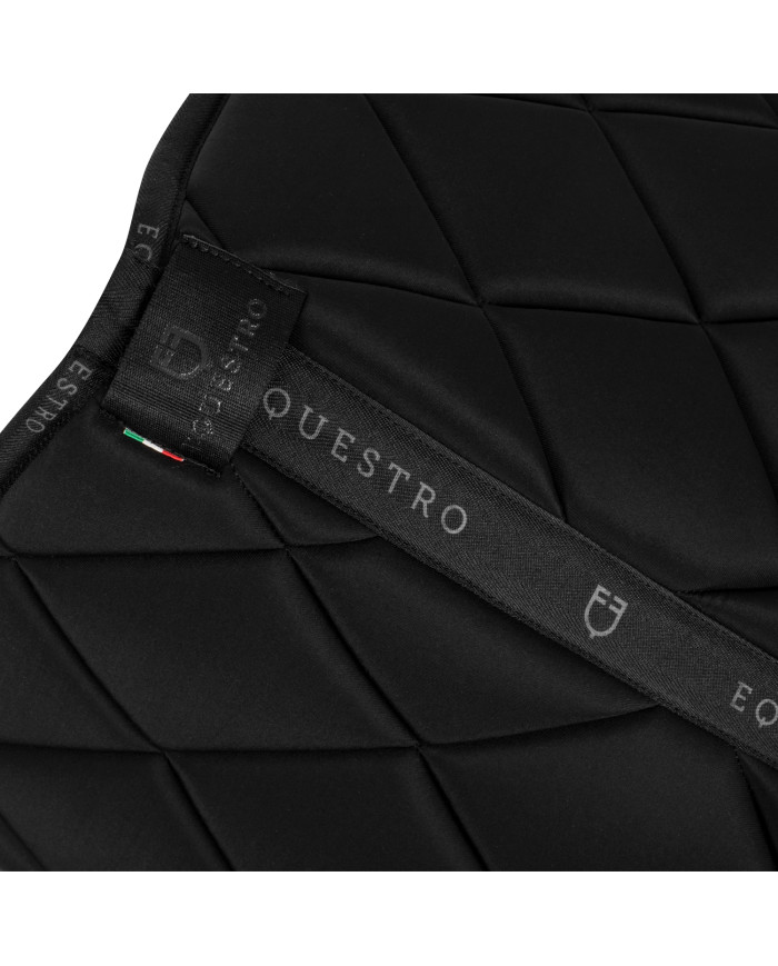 Sottosella da dressage in tessuto tecnico con logo Sottosella da dressage in tessuto tecnico con logo