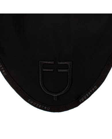 Cuffietta cavallo in tessuto tecnico con logo Cuffietta cavallo in tessuto tecnico con logo