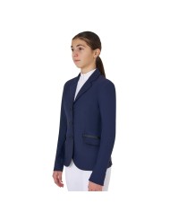 GIRL S TECHNICAL COMPETITION RIDING JACKET TECNO STRETCH