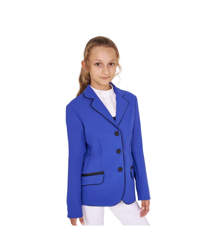 GIRL S TECHNICAL COMPETITION RIDING JACKET TECNO STRETCH
