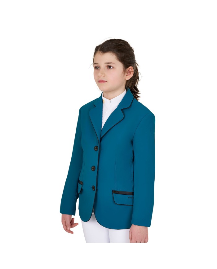 GIRL S TECHNICAL COMPETITION RIDING JACKET TECNO STRETCH
