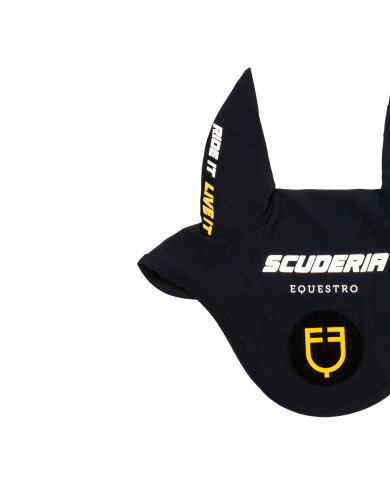 Cuffietta tessuto tecnico e patch velcro Scuderia Equestro Cuffietta tessuto tecnico e patch velcro Scuderia Equestro