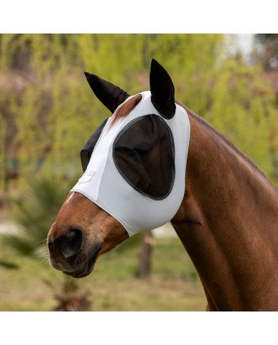 BICOLOR MESH FLY MASK