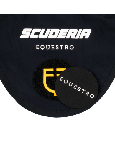 Cuffietta tessuto tecnico e patch velcro Scuderia Equestro Cuffietta tessuto tecnico e patch velcro Scuderia Equestro