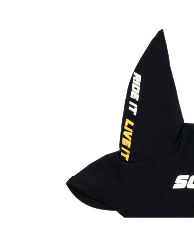 Cuffietta tessuto tecnico e patch velcro Scuderia Equestro Cuffietta tessuto tecnico e patch velcro Scuderia Equestro