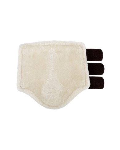ACAVALLO ECO-LEATHER HIND BRUSHING HORSE BOOTS WITH TRIPLE FASTEN