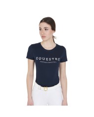 T-SHIRT COTONE EQUESTRO M/C DONNA