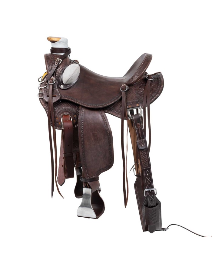 SELLA WADE WESTERN DESERT STALLION CON SOTTOPANCIA POSTERIORE