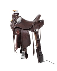 SELLA WADE WESTERN DESERT STALLION CON SOTTOPANCIA POSTERIORE