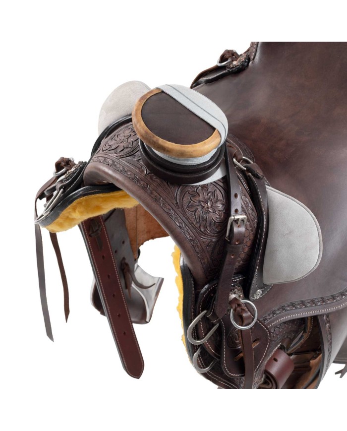 SELLA WADE WESTERN DESERT STALLION CON SOTTOPANCIA POSTERIORE