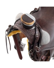 SELLA WADE WESTERN DESERT STALLION CON SOTTOPANCIA POSTERIORE