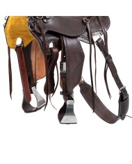 SELLA WADE WESTERN DESERT STALLION CON SOTTOPANCIA POSTERIORE