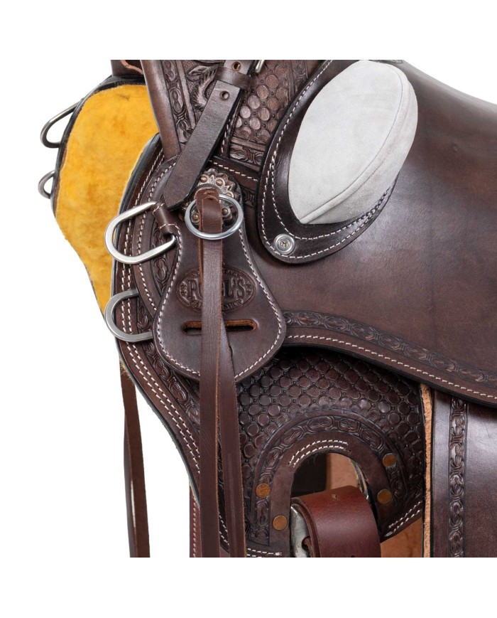 SELLA WADE WESTERN DESERT STALLION CON SOTTOPANCIA POSTERIORE