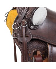 SELLA WADE WESTERN DESERT STALLION CON SOTTOPANCIA POSTERIORE