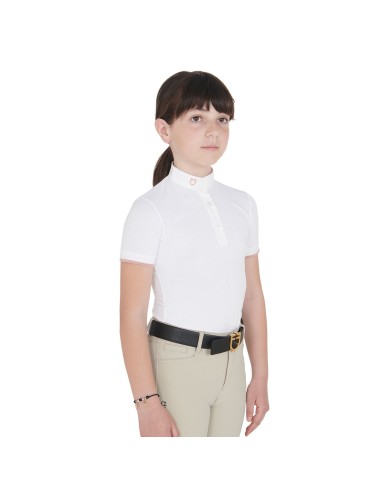 POLO BIMBA MANICA CORTA MODELLO CLARA