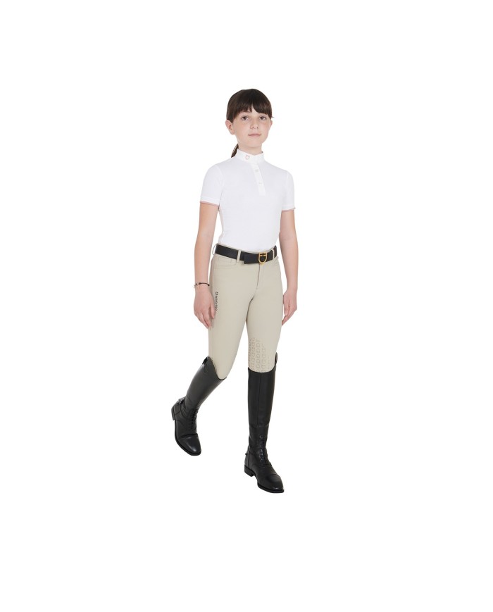 POLO BIMBA MANICA CORTA MODELLO CLARA