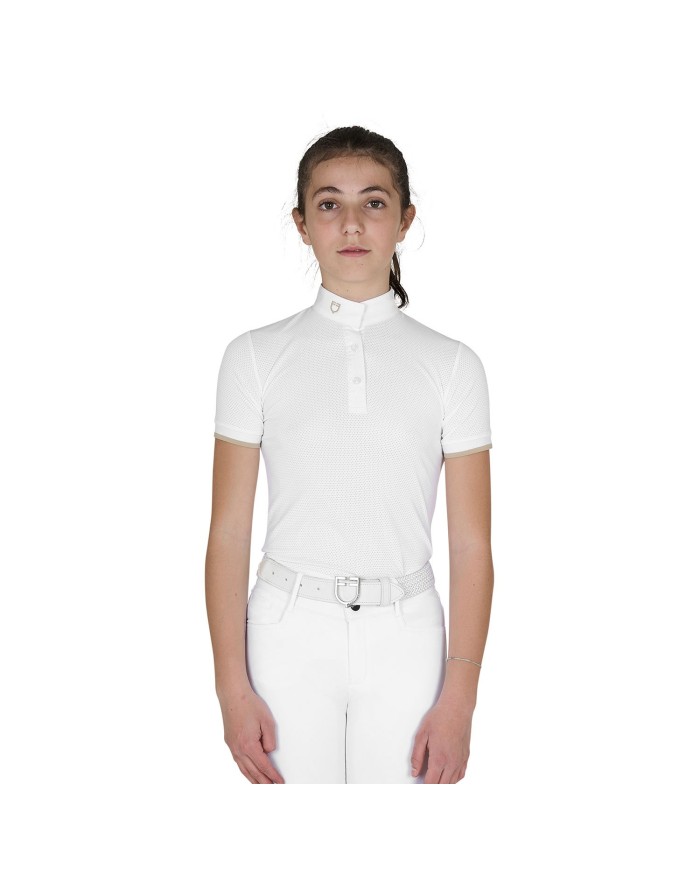 POLO BIMBA MANICA CORTA MODELLO CLARA