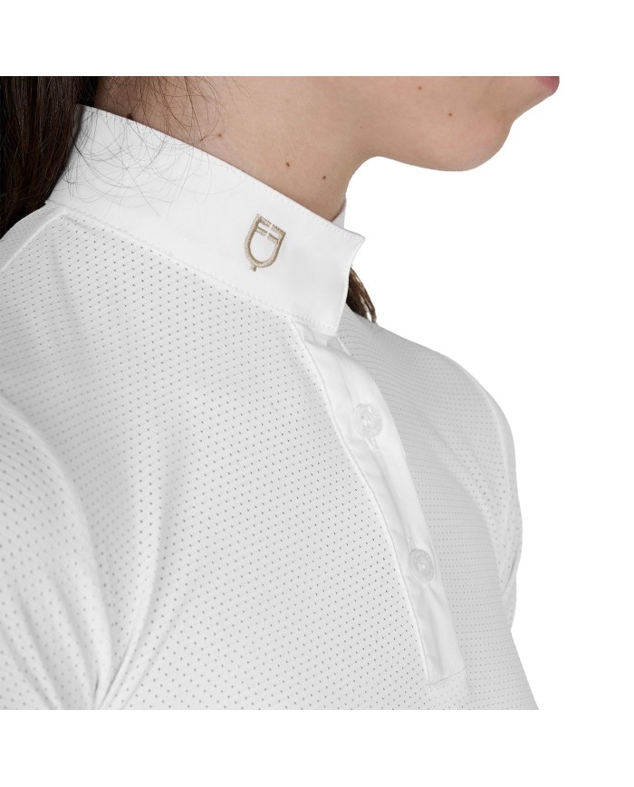 POLO BIMBA MANICA CORTA MODELLO CLARA