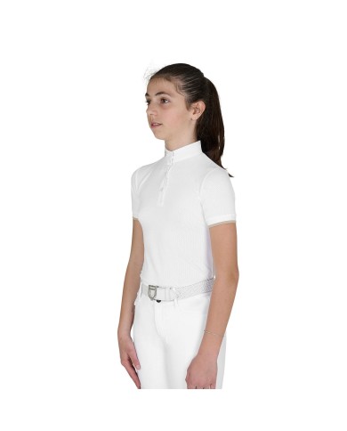 POLO BIMBA MANICA CORTA MODELLO CLARA