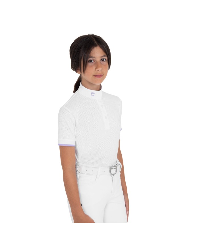 POLO BIMBA MANICA CORTA MODELLO CLARA
