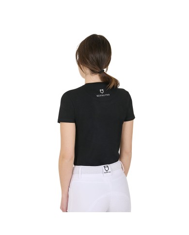 WOMEN S EQ MONOGRAM COTTON T-SHIRT