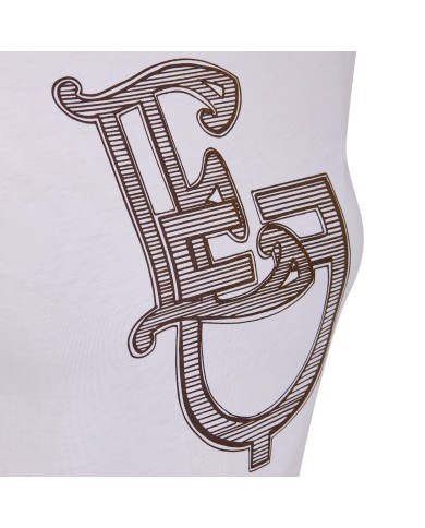 WOMEN S EQ MONOGRAM COTTON T-SHIRT