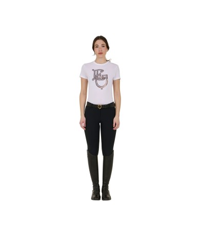 WOMEN S EQ MONOGRAM COTTON T-SHIRT