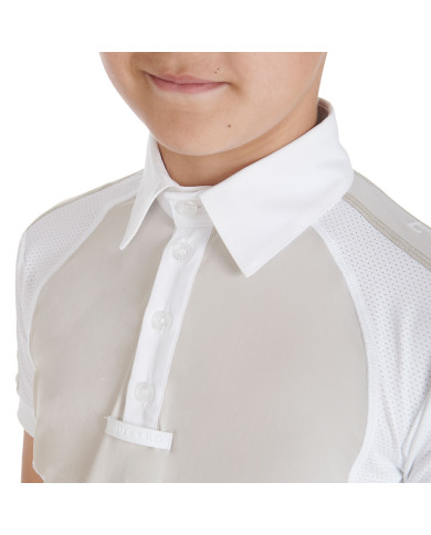 Polo bambino da concorso slim fit quattro bottoni Polo bambino da concorso slim fit quattro bottoni