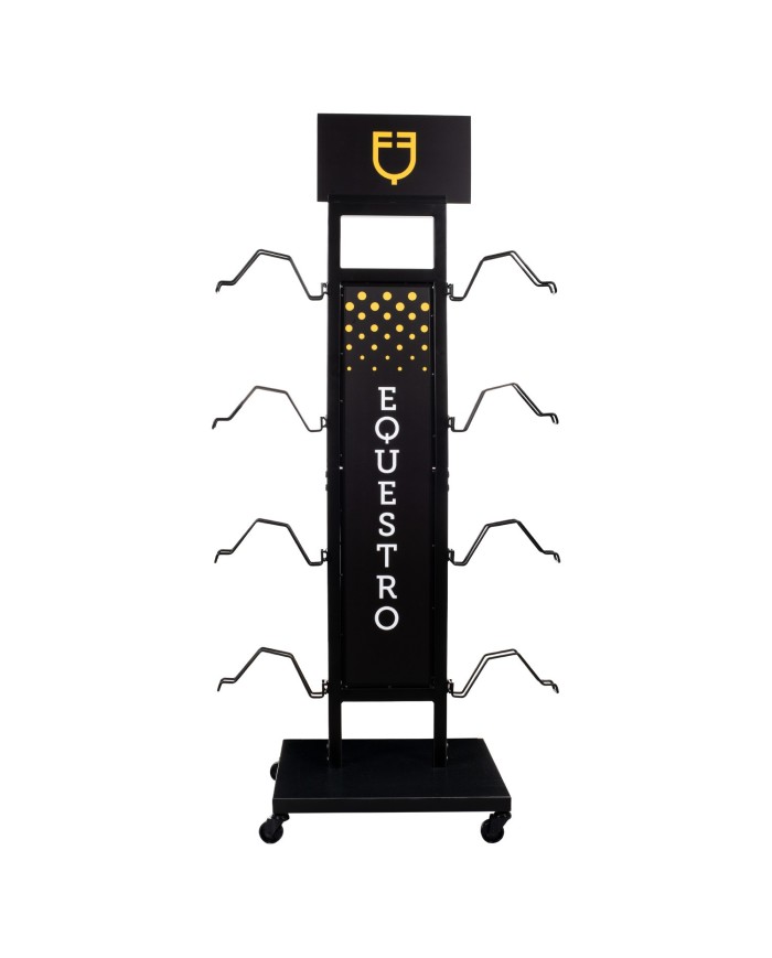 HELMET DISPLAY RACK STEEL WITH POWDER COATED 8PCS HOLDER (2pz)