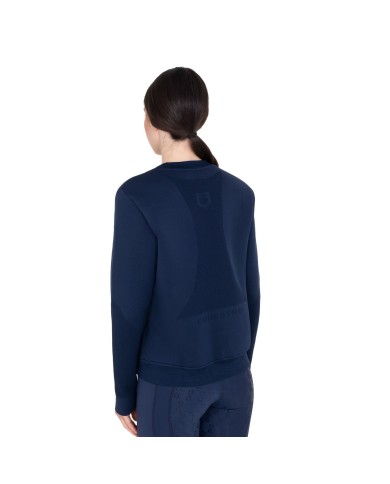 WOMEN S NYLON+KNIT SEAMLESS SWEATSHIRT