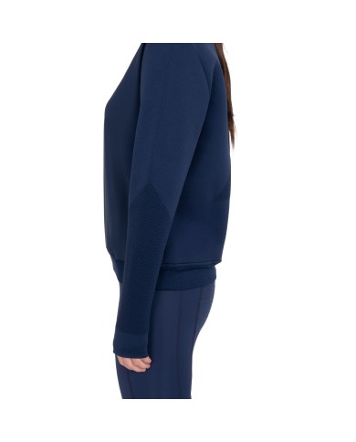 WOMEN S NYLON+KNIT SEAMLESS SWEATSHIRT