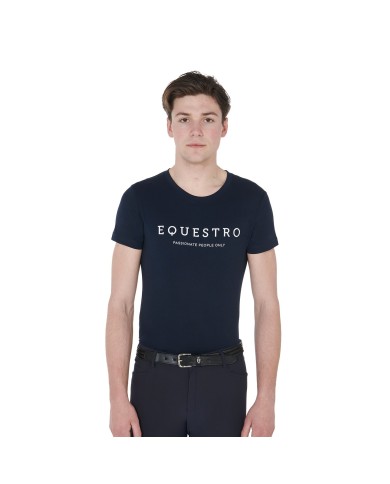 T-SHIRT COTONE EQUESTRO M/C UOMO