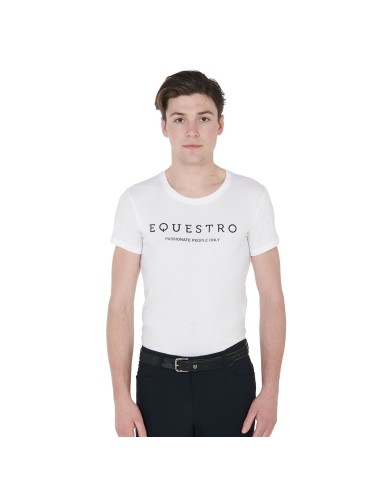 T-SHIRT COTONE EQUESTRO M/C UOMO