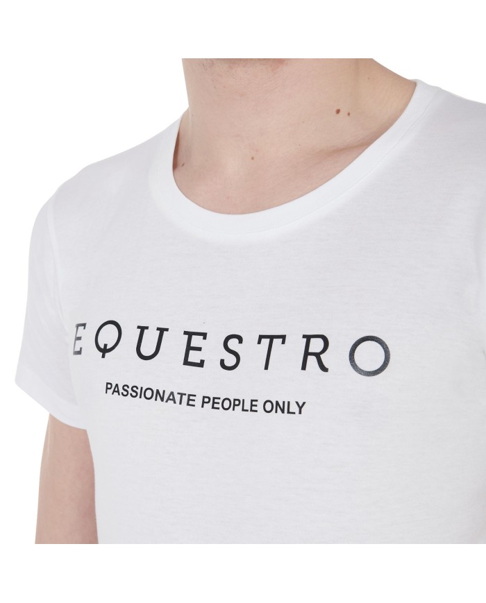 T-SHIRT COTONE EQUESTRO M/C UOMO
