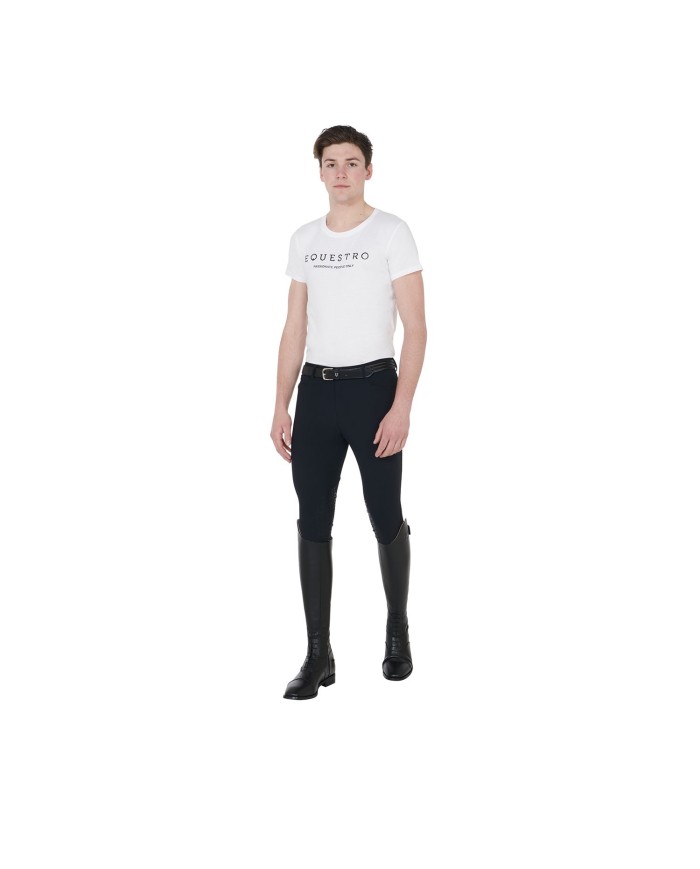 T-SHIRT COTONE EQUESTRO M/C UOMO